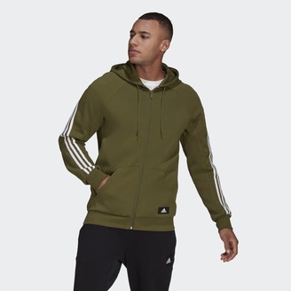 green adidas hoodie men