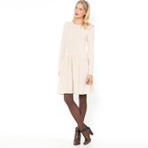 Thumbnail for your product : La Redoute MADEMOISELLE R Long-Sleeved Cotton and Wool Blend Dress