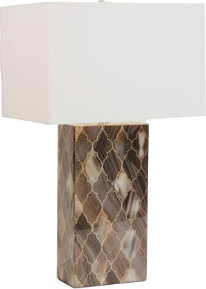 TJMAXX 28In Paris Harlequin Mirrored Glass Table Lamp