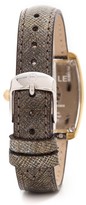 Thumbnail for your product : Michele 16mm Painted Saffiano Leather Watch Strap