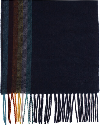 Mens Accessories Scarves and mufflers Paul Smith Cashmere Tie-dye Scarf in Blue for Men 