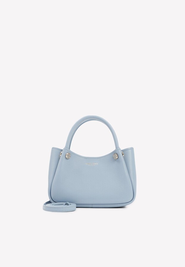 sky blue purse