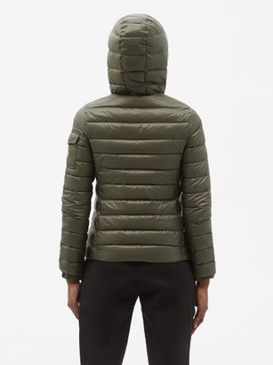 Moncler Bles Hooded Quilted Down Jacket - Khaki