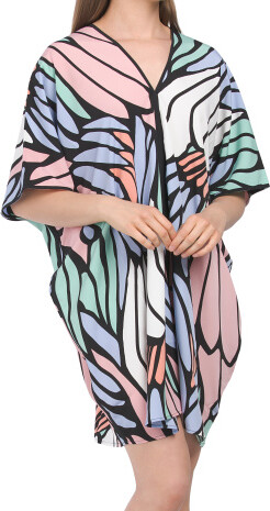 TJMAXX Papillion Short Caftan For Women - ShopStyle Two Piece Swimsuits