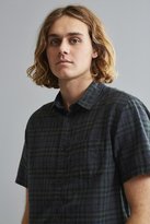 Thumbnail for your product : Urban Outfitters Blackwatch Plaid Short Sleeve Button-Down Shirt
