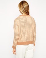 Thumbnail for your product : Ganni Striped Sweater