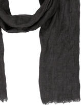 Thumbnail for your product : Dolce & Gabbana Grey Raw-Edge Scarf