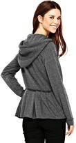 Thumbnail for your product : Love Label Peplum Sweat Hoody
