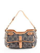 Thumbnail for your product : Celine Blue Bronze Metallic Denim Monogram Shoulder Handbag FAN3124 JHL