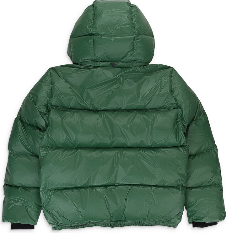 Purple Brand Nylon Down Puffer Green Down & Puffer Jackets