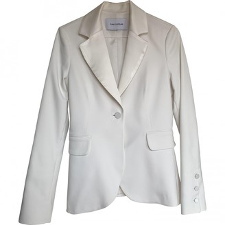 Flavio Castellani White Cotton Jacket for Women