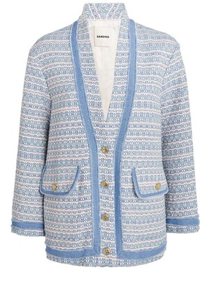 Sandro Tweed Jacket | Shop the world's largest collection of fashion 