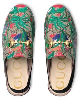 Gucci Princetown Slingback Loafer Mule