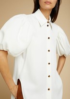 Thumbnail for your product : KHAITE The Roberta Top in Ivory