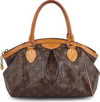 Leather bag & pencil case Louis Vuitton Brown in Leather - 31144283