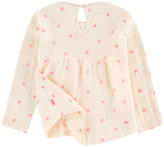 Thumbnail for your product : Billieblush Embroidered crepe blouse