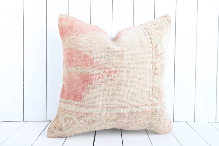 Handmade Kilim Pillow Cover Turkish Wool Aztec Cushion