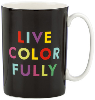 Kate Spade Things We Love Live Colorfully 10 oz. Mug