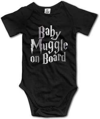 WSWDSH Baby Boys' Harry Potter Baby Platinum Style Romper Jumpsuit Bodysuit Outfits