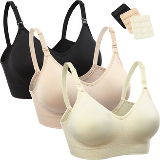 Wingslove Wire Free Full Cup Nursing Bra Breathable Padded