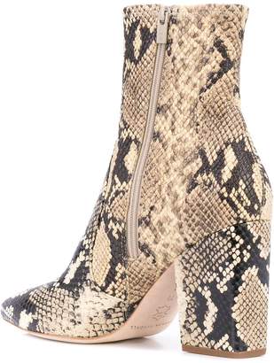 Loeffler Randall Isla snakeskin boots