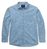 Thumbnail for your product : Lucky Brand Palm Print Denim Shirt
