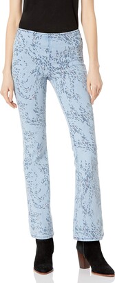 flare leg pull on jeans