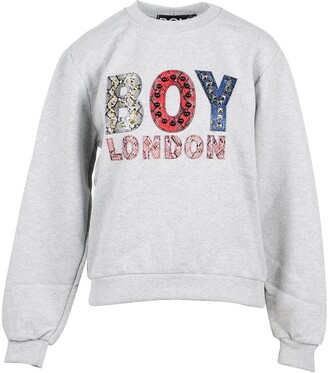Boy London Women's Gray Sweatshirt