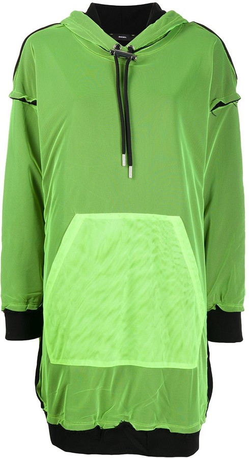 diesel green moletom com capuz