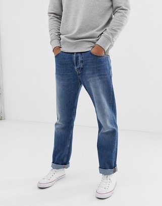 nudie tapered jeans