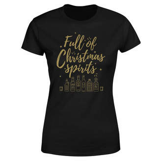 By Iwoot Full Of Christmas Spirits Women's T-Shirt