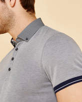Thumbnail for your product : Ted Baker Contrast trim Oxford polo shirt