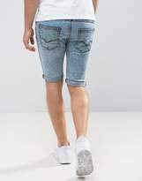 Thumbnail for your product : Loyalty And Faith Acid Wash Denim Shorts