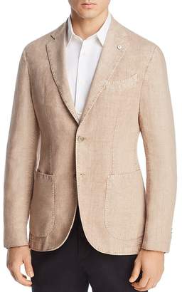 L.B.M Garment-Dyed Linen Slim Fit Sport Coat