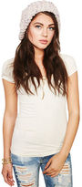 Thumbnail for your product : Wet Seal Solid Scoop Tee