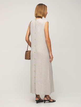 LOULOU STUDIO Andrott Wool & Cashmere Knit Long Dress