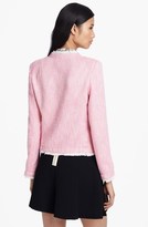 Thumbnail for your product : L'Agence Short Frayed Jacket