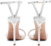 Thumbnail for your product : Aquazzura Moon Crystal Embellished Ankle Strap Sandal