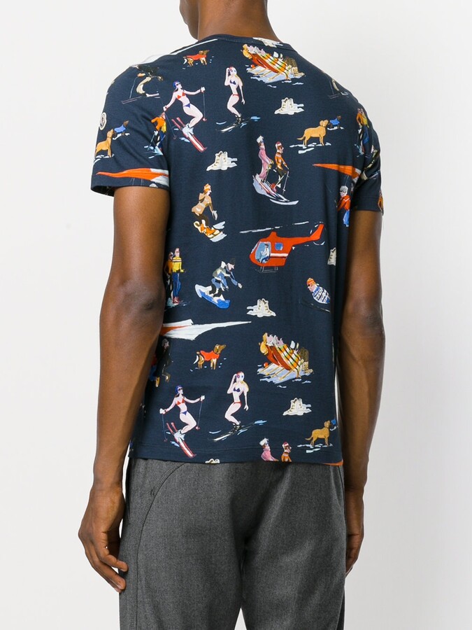 Moncler Jean Philippe Delhomme X Printed T-shirt