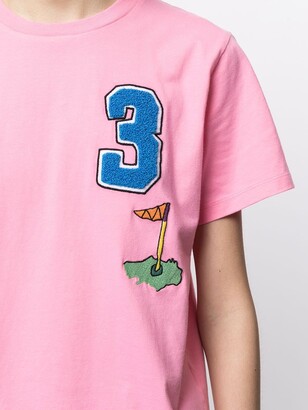 Mira Mikati golf embroidered T-shirt