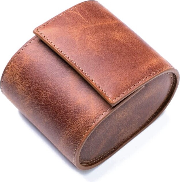 Roarcraft Men's Leather Travel Watch Case Single Watch Roll ShopStyle