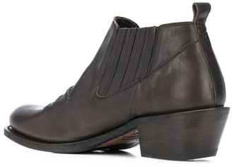 Fiorentini+Baker Stitched-Detail Ankle Boots