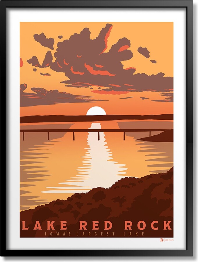 Lake Red Rock Sunset Print