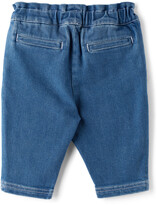 Thumbnail for your product : Chloé Baby Indigo Faded Jeans
