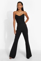 Thumbnail for your product : boohoo Fit & Flare Dress Pants
