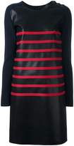 Cédric Charlier two-tone striped dres 