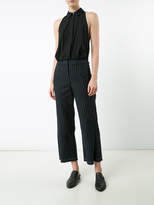 Thumbnail for your product : Alexander Wang cropped pinstripe trousers