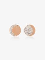 Thumbnail for your product : Pamela Love moon phase diamond studs