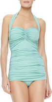 Thumbnail for your product : Norma Kamali Bill Mio One-Piece Swimsuit, Pistachio