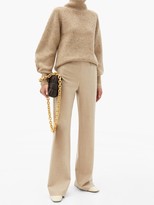 Thumbnail for your product : Altuzarra Luther Wool-blend Wide-leg Trousers - Beige